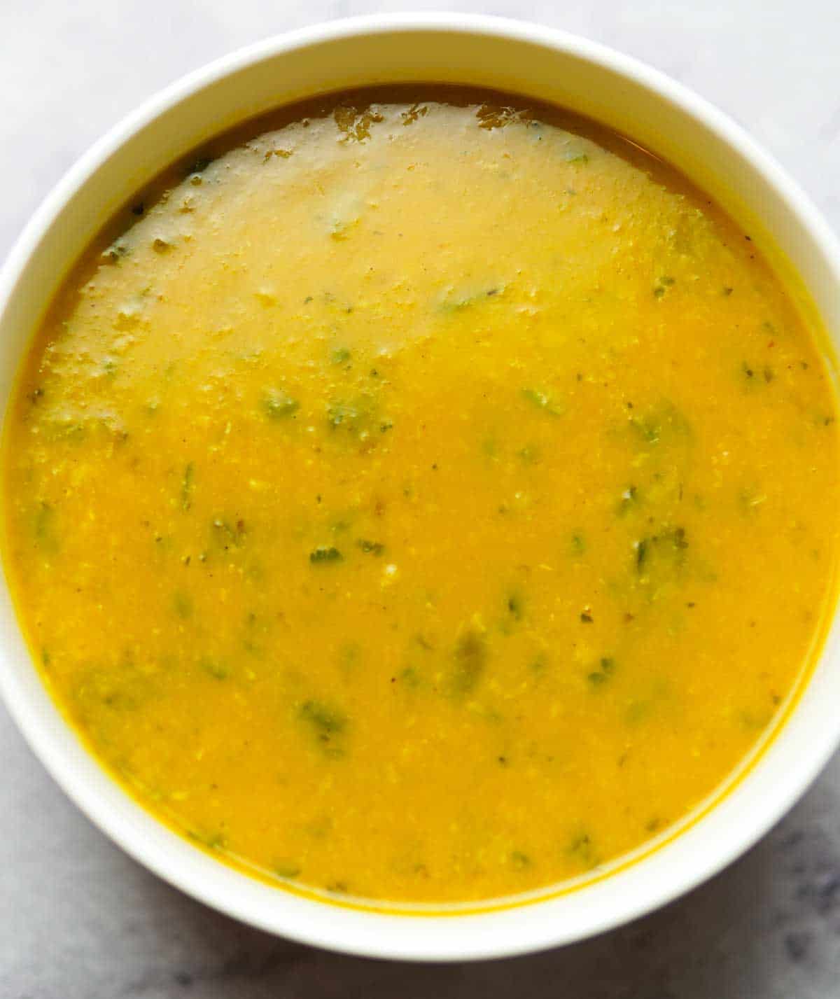 moong and toor dal in a bowl